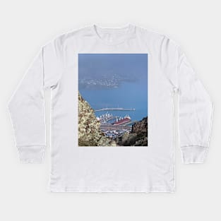 Lyttelton Harbour Kids Long Sleeve T-Shirt